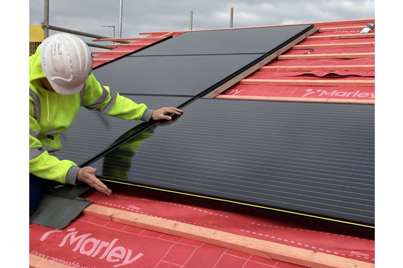 Marley argues that builders’ merchants wanting to make the most of the opportunities in renewable energy alternatives such as solar should look no further than its SolarTile offering.