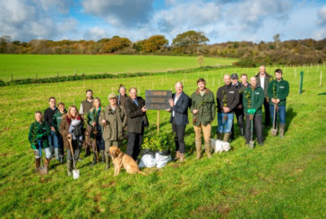 Covers marks 175th anniversary with woodland planting