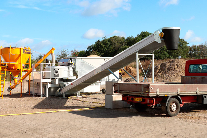 UK launch of Fibo Collect self-service batching plant for concrete, mortar and screed