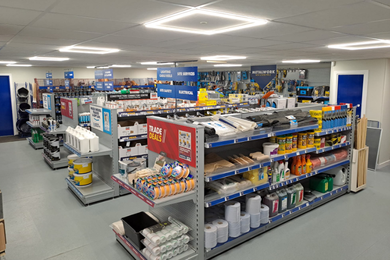 Jewson has invested more than £600k in its Largs branch, to both increase stock availability and reduce its carbon footprint.