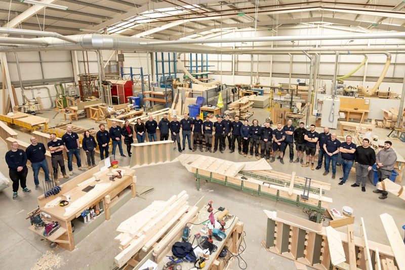 Derbyshire-based staircase manufacturer TwoTwenty has announced its sale to an employee ownership trust (EOT) in a move described as securing a ‘perfect future’ for the business.