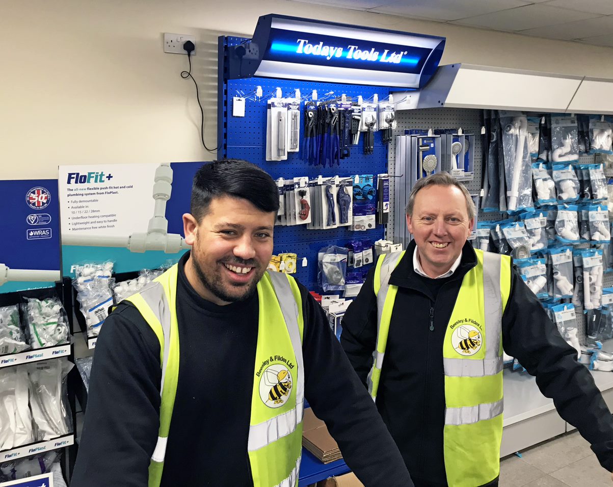 Beesley & Fildes has opened a dedicated, one stop plumbing and heating department at its Widnes branch.