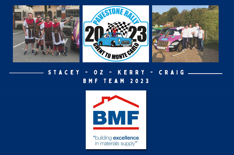 The BMF takes on the Pavestone Rally 2023! 