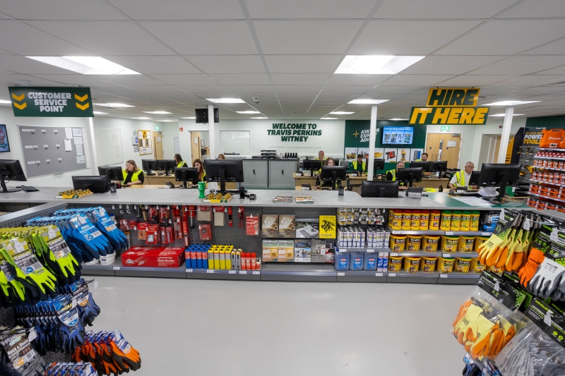 Travis Perkins’ recently opened Witney branch boasts a host of sustainable initiatives and has created 20 new jobs, roughly a third of which have been filled by female staff.