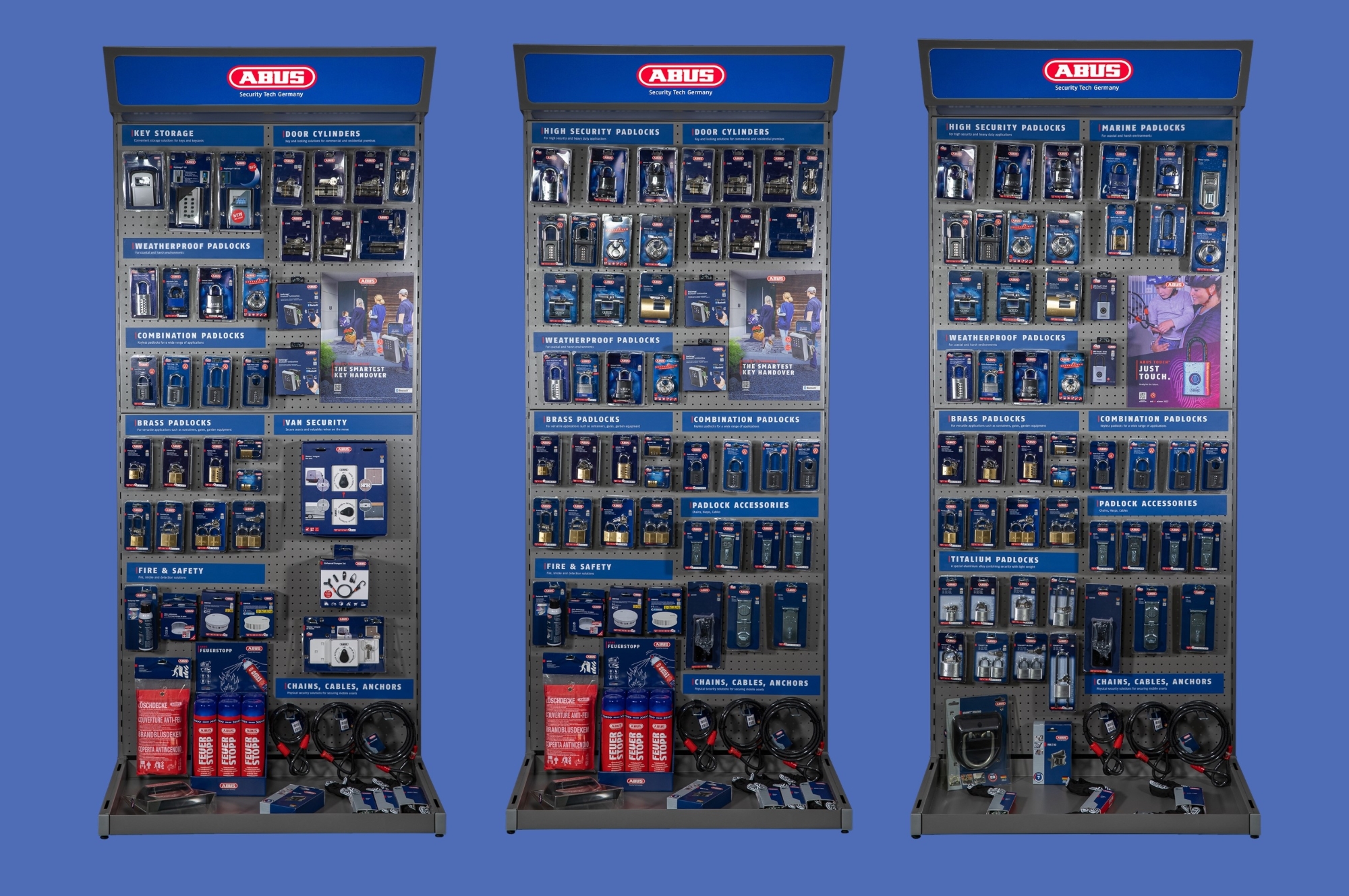 ABUS urges merchants to “lock onto new business” with display stand offer