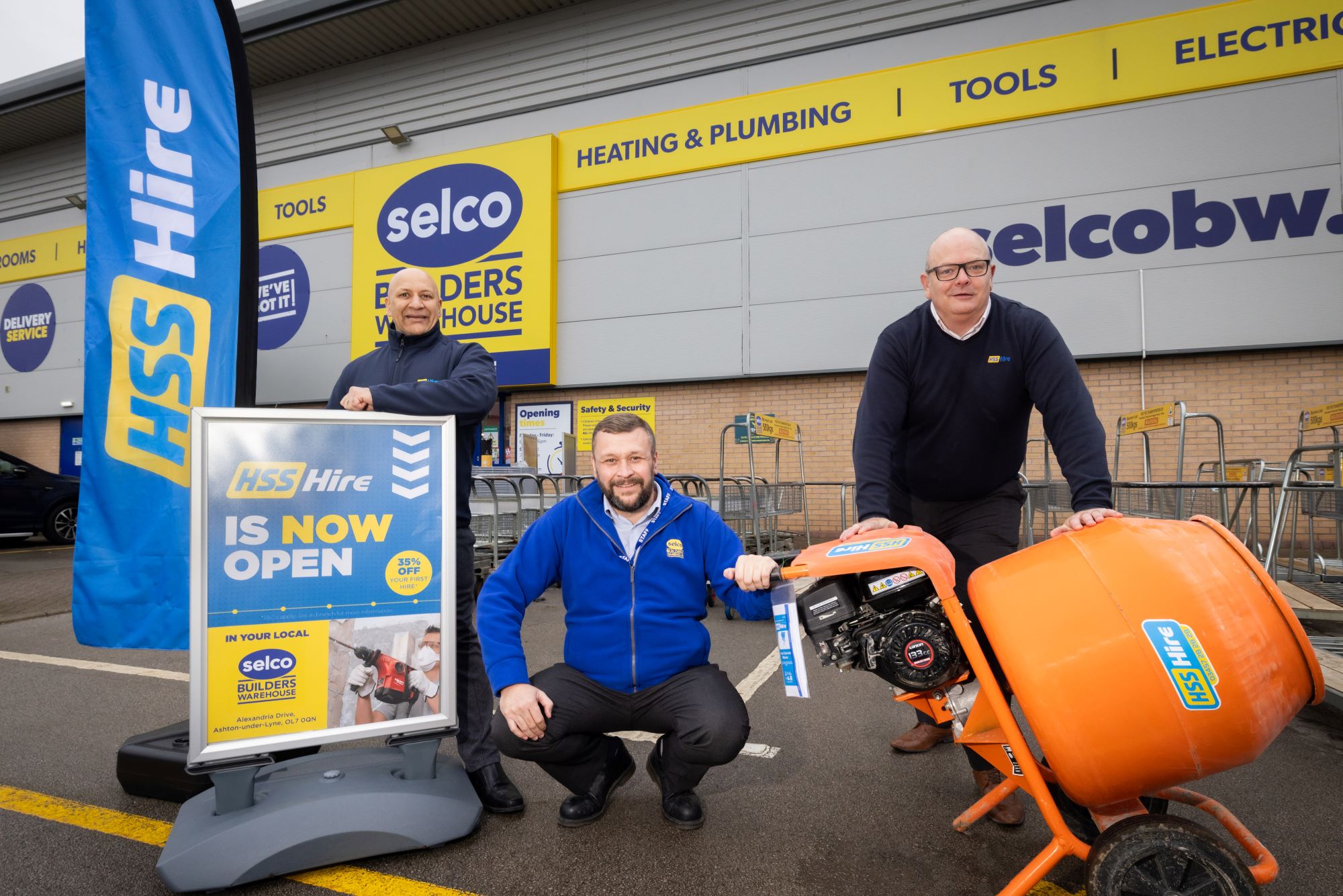 Selco Builders Warehouse has launched a new partnership with HSS Hire in a move designed to “further enhance its reputation as a ‘one-stop shop’ for tradespeople.”