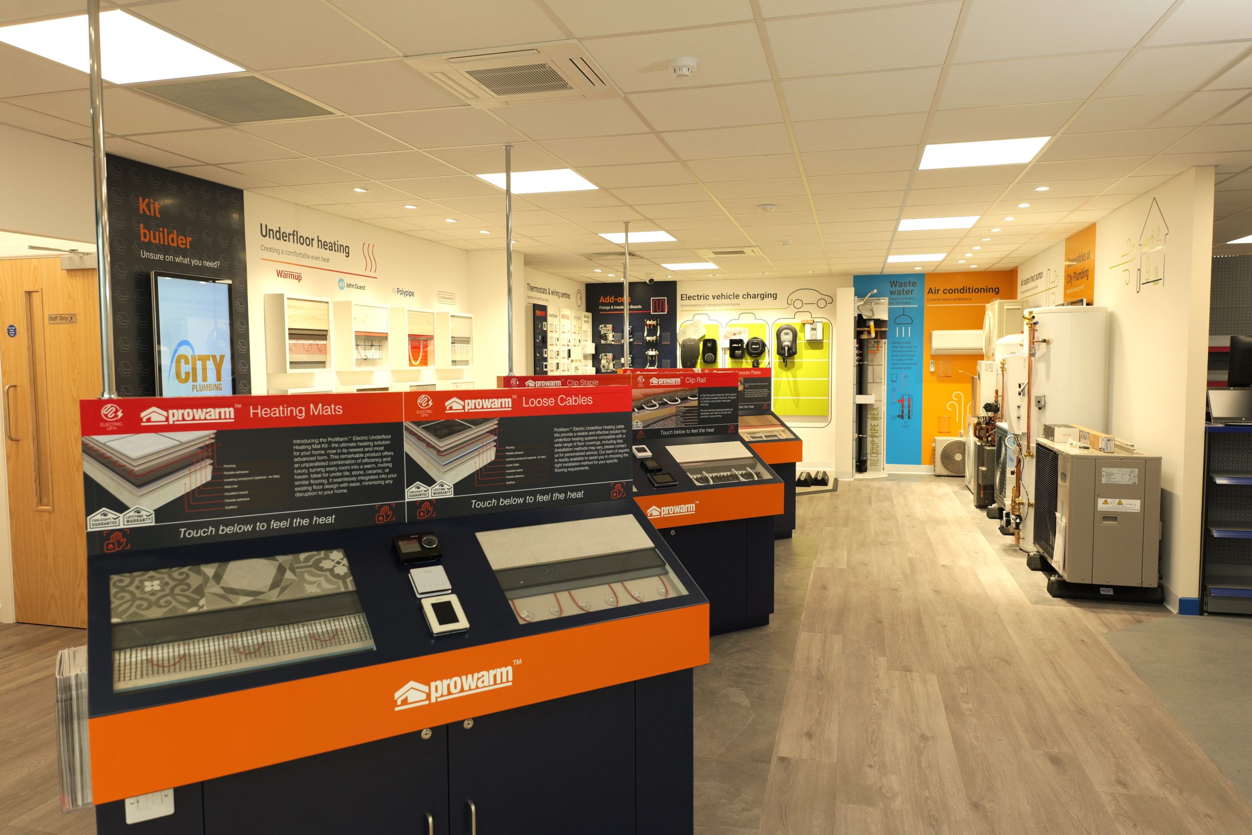 Coupled with a Renewables Centre, Underfloor Heating Store and The Bathroom Showroom, City Plumbing has opened its new branch in Basildon. The business has also revealed details of its latest Renewables Trade Day, held recently at its depot in Bournemouth.