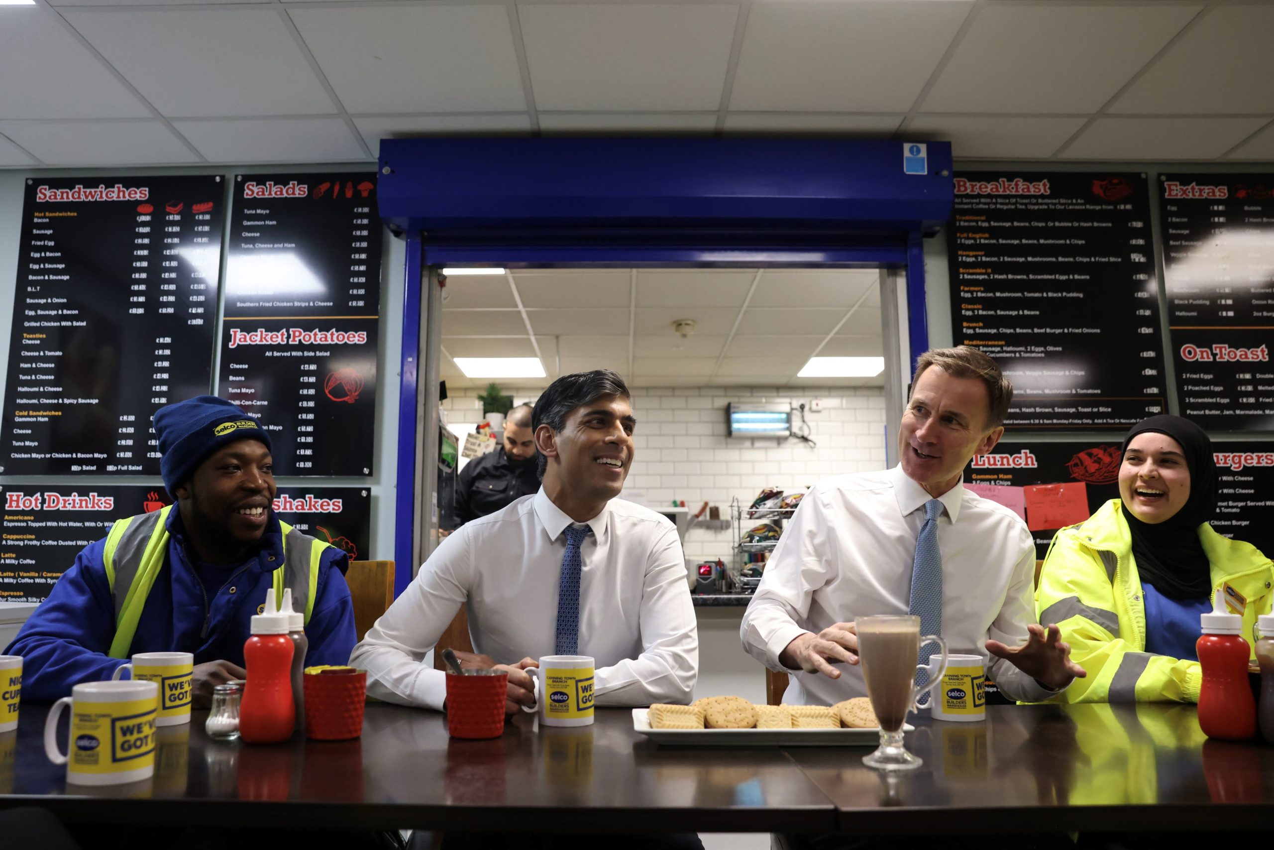 Hours after delivering the Spring Budget, Rishi Sunak and Jeremy Hunt paid a visit to Selco’s Old Kent Road branch.