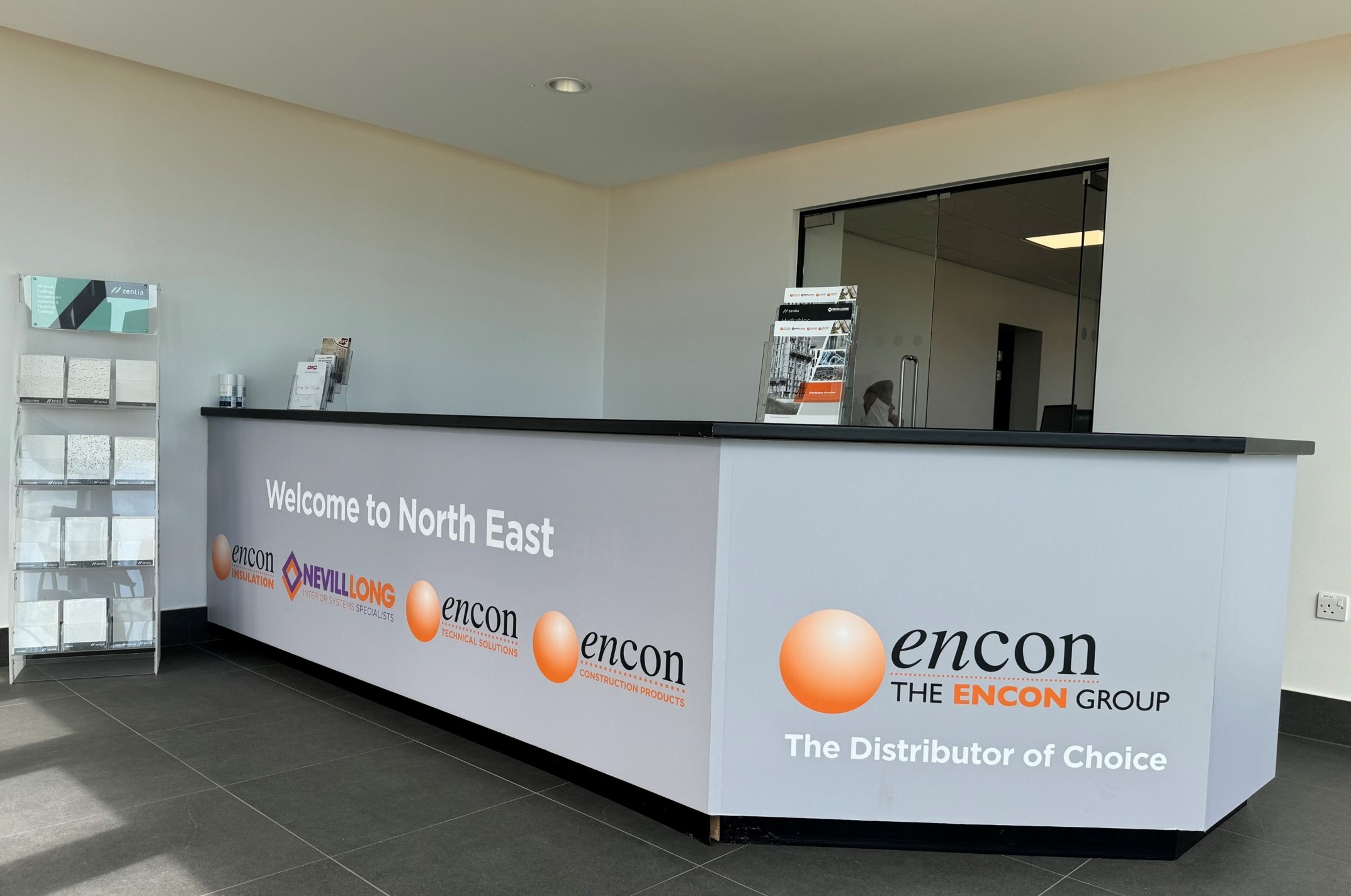 The Encon Group has opened its newest branch in North Shields, supplying customers in the region with “total project solutions.”