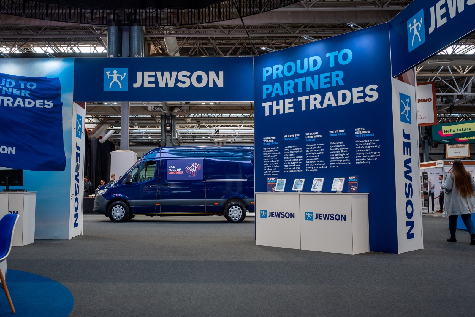 The first ever Jewson Live On Tour is now complete, with thousands of the UK’s professional tradespeople celebrating a programme of industry news and product innovation.