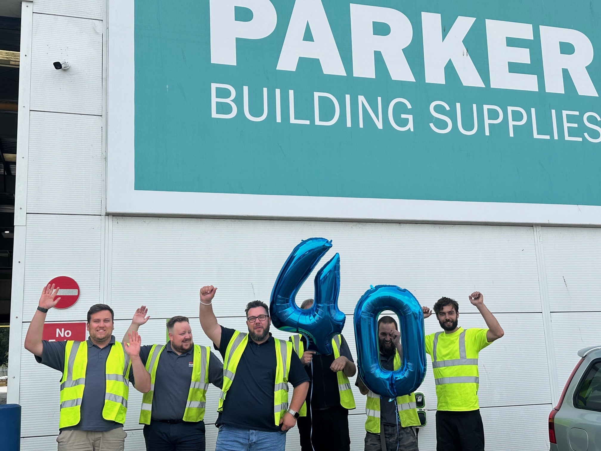 Parker Building Supplies has launched a novel in-branch initiative to celebrate 40 years in business and raise funds for charity.