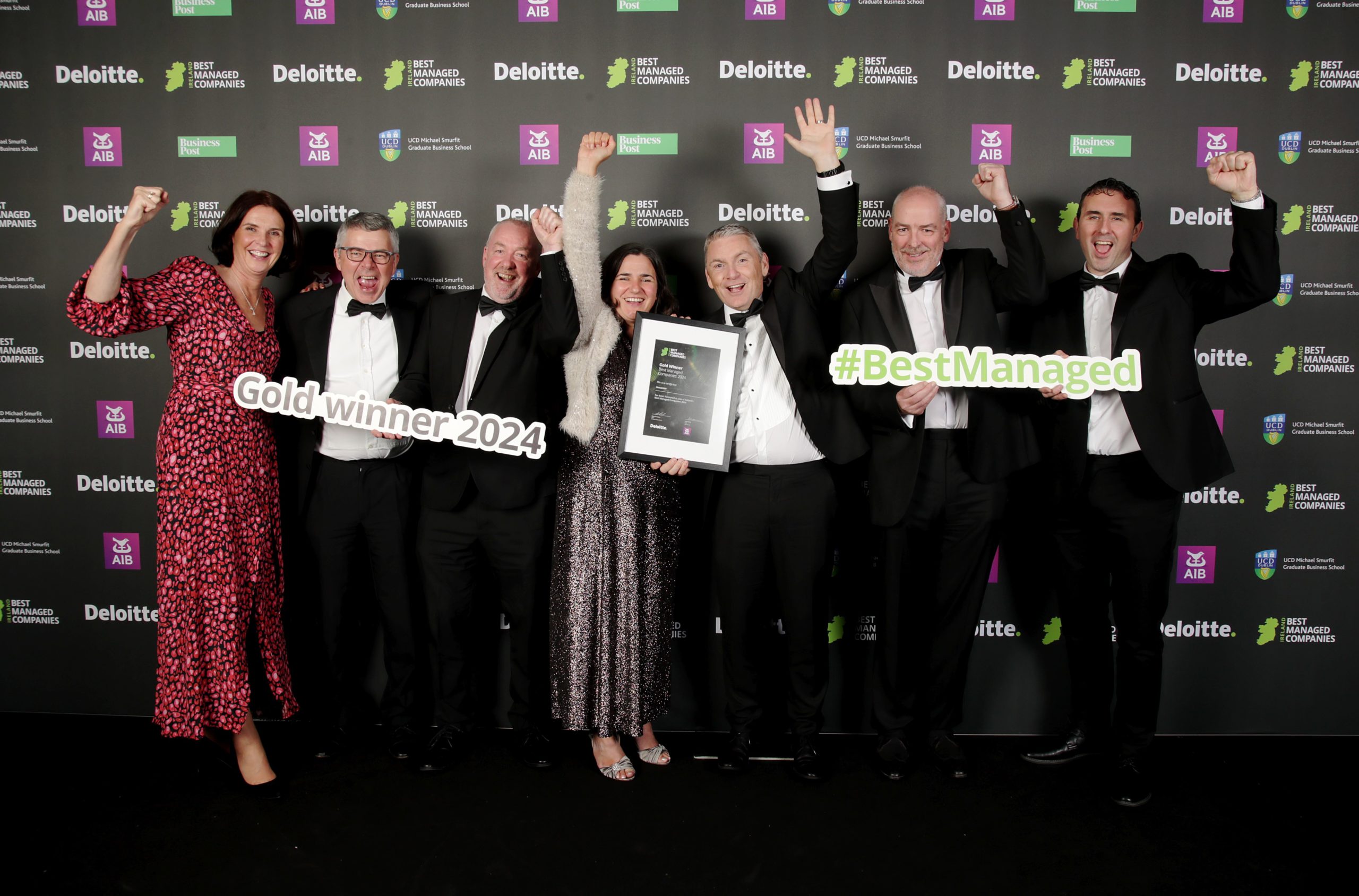 Instantor awarded the ‘Gold Standard’ at Ireland’s Best Managed Companies 2024 