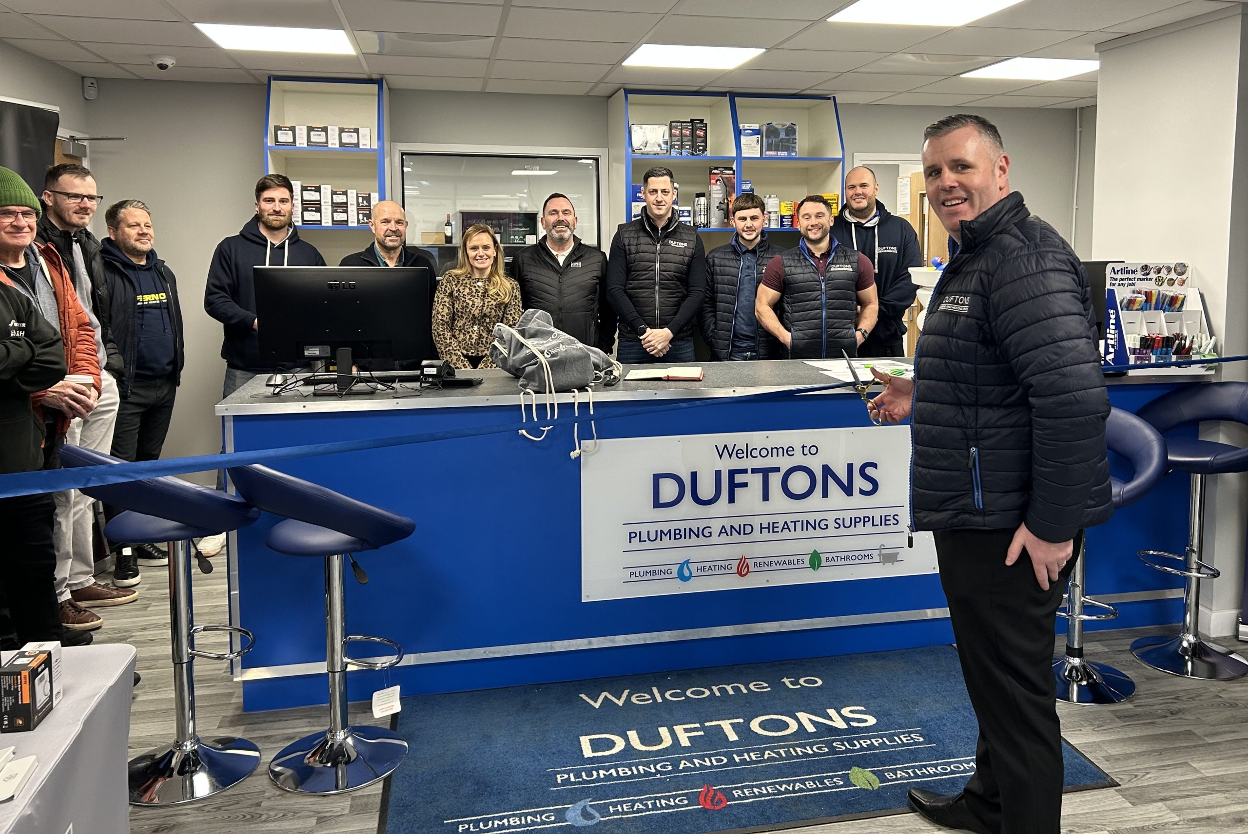 Duftons Plumbing & Heating Supplies has expanded its operations with the opening of two new branches in the North East of England.