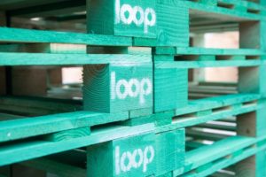 The Pallet LOOP  is pleased to announce that its distinctive green pallets are now being used to distribute approximately 90% of products manufactured by British Gypsum.