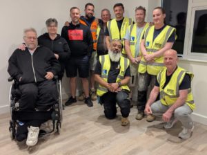 The diagnosis of a spinal abscess in 2021 left Jewson Partnership Solutions’ Paul Kitterman paralysed from the waist down, but the support of Band of Builders has helped to change the lives of Paul and his family.