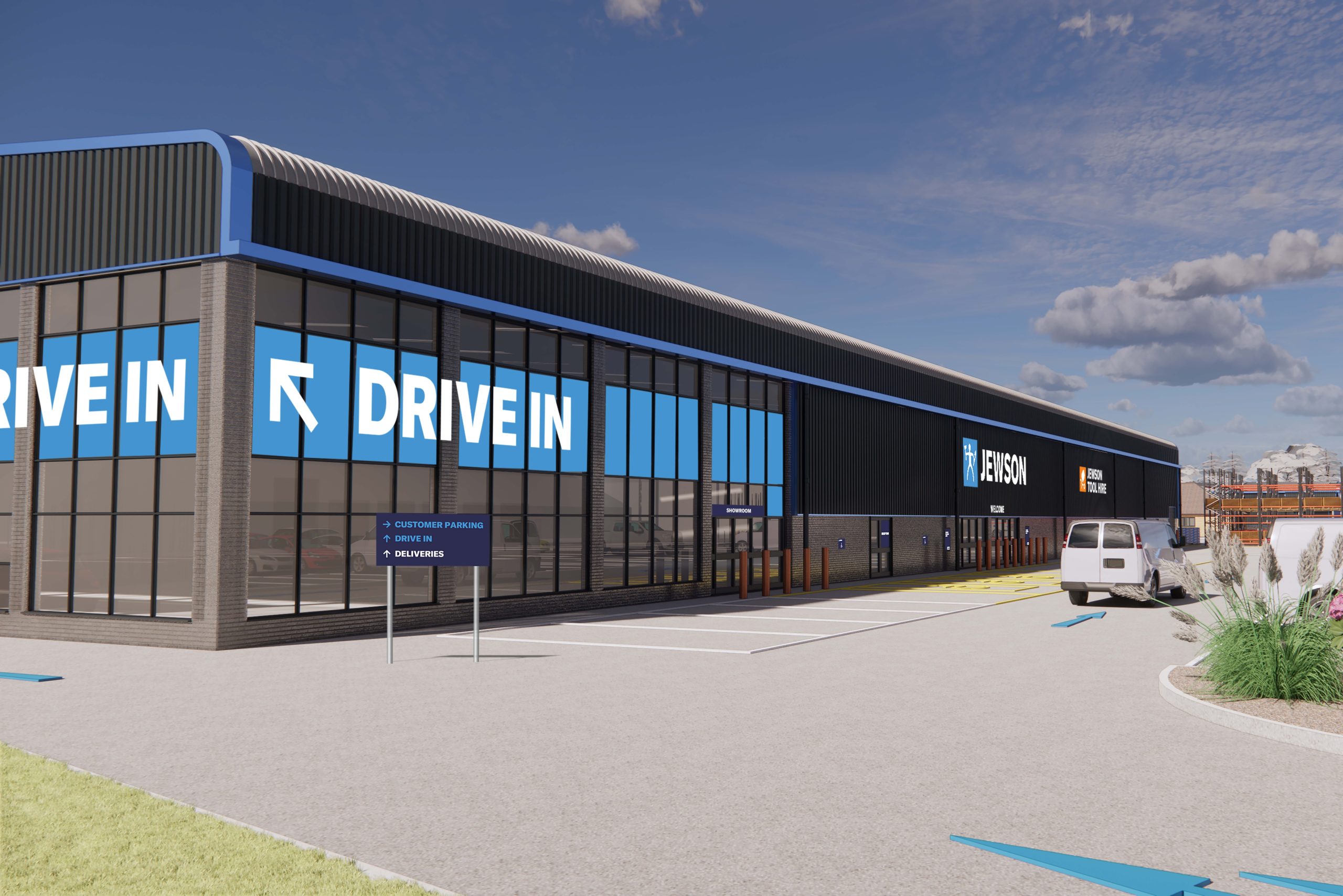 Jewson has shared a first look at the £4.3m transformational redevelopment work taking place at its Luton branch.