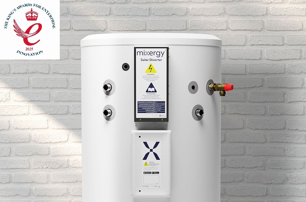 Mixergy achieves a King’s Award for Enterprise in Innovation