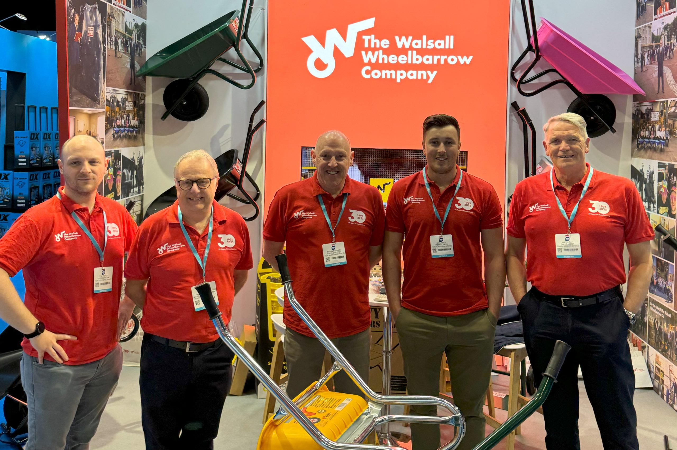 The Walsall Wheelbarrow Company celebrates 30 years of British manufacturing at NMBS show