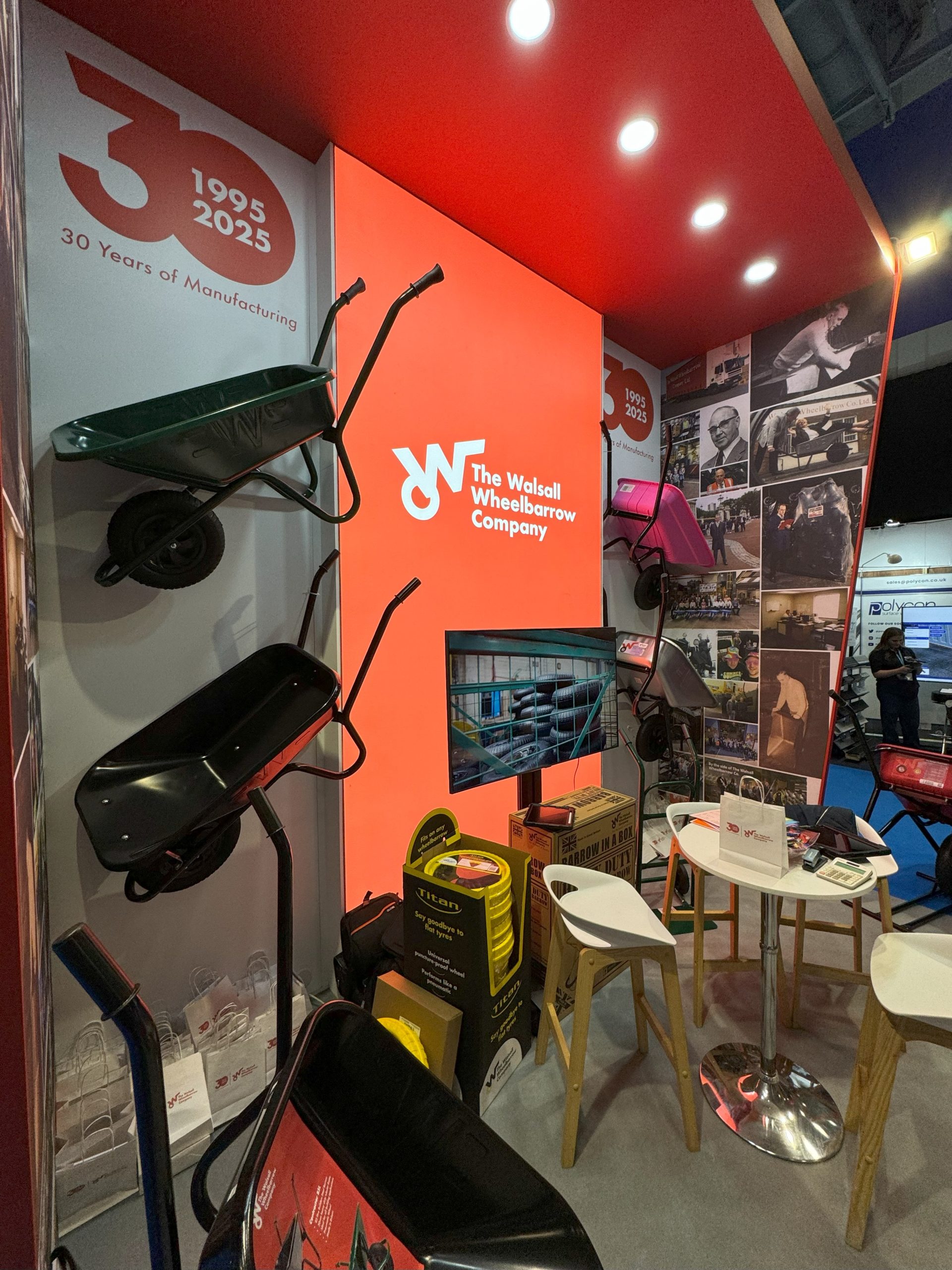 The Walsall Wheelbarrow Company is reflecting on the “standout success” of its presence at the recent NMBS Exhibition 2025.