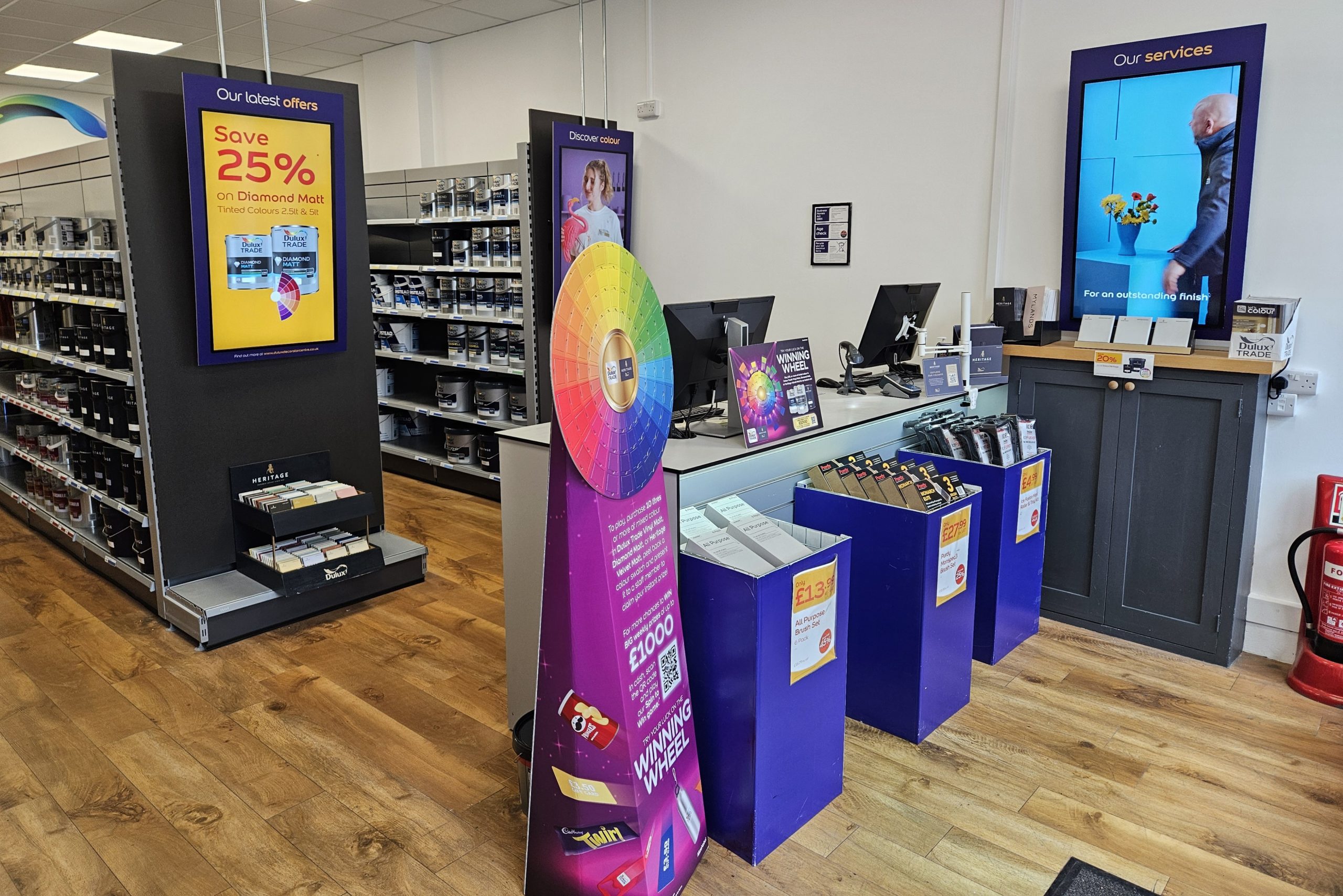 Dulux Decorator Centre has launched a new store format to “offer greater speed, convenience, and flexibility for busy customers.”