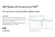 Hopeful signal for housebuilding in UK Construction PMI for June 2025