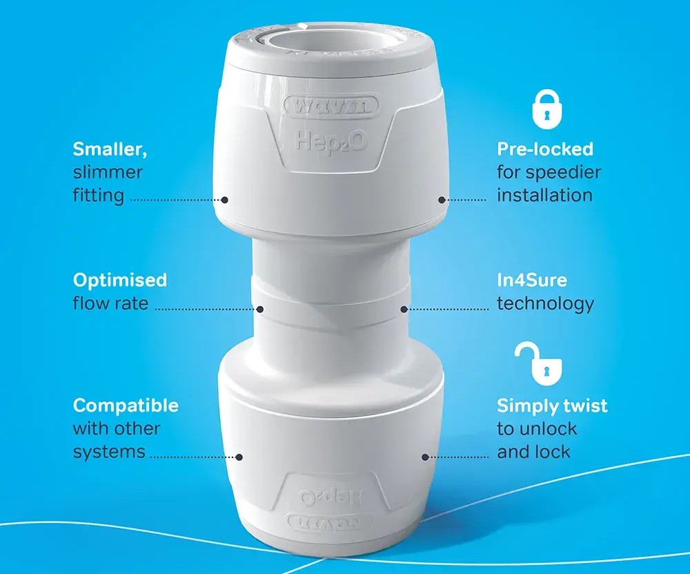SNL Plumbing’s Stanley Tabersham offers an installer’s perspective on the Hep2O Keyless Push-Fit System from Wavin in the latest video on PBM’s sister title Professional Heating & Plumbing Installer’s YouTube channel.