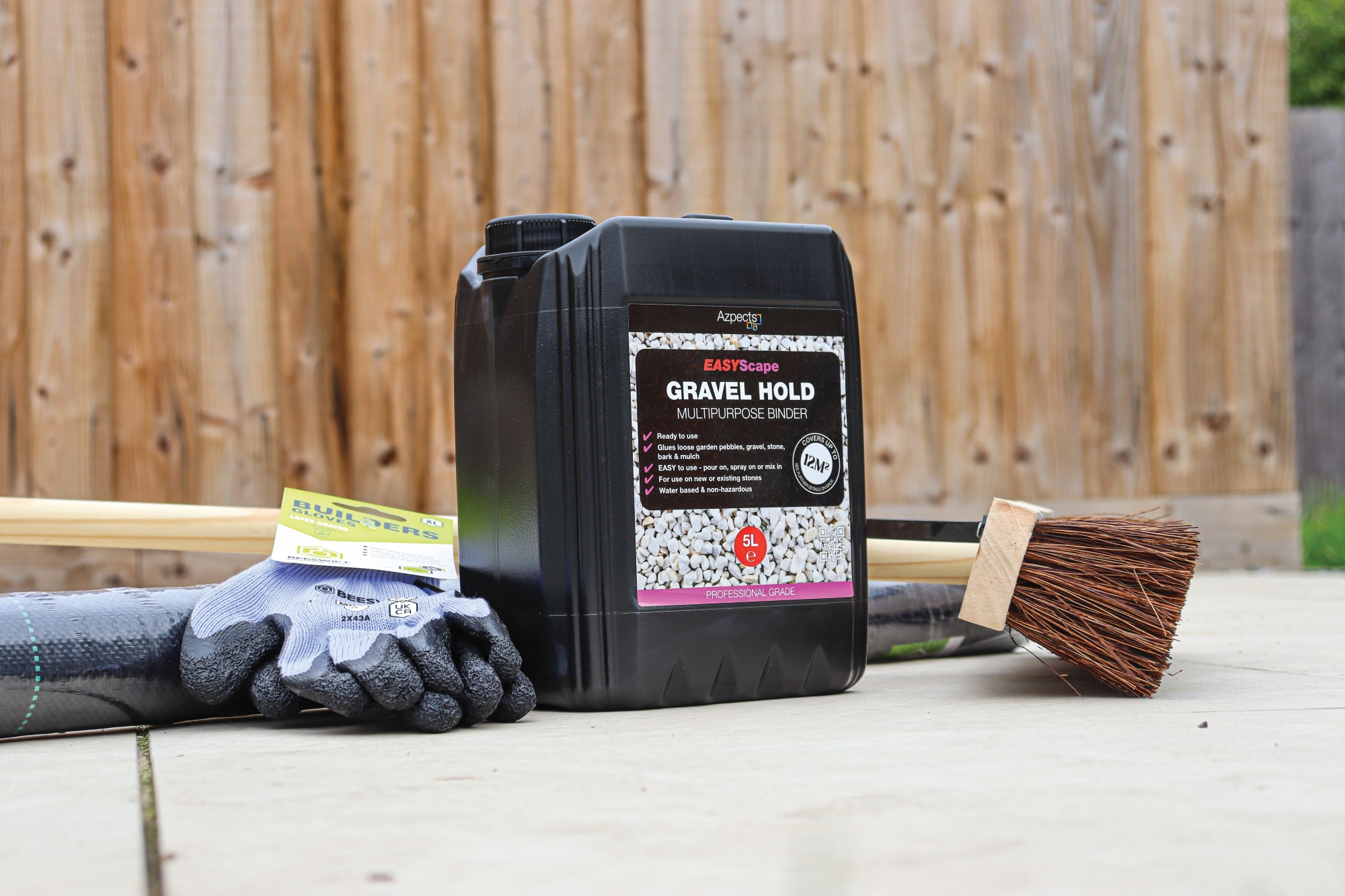 Azpects launches EASYScape Gravel Hold multipurpose binder