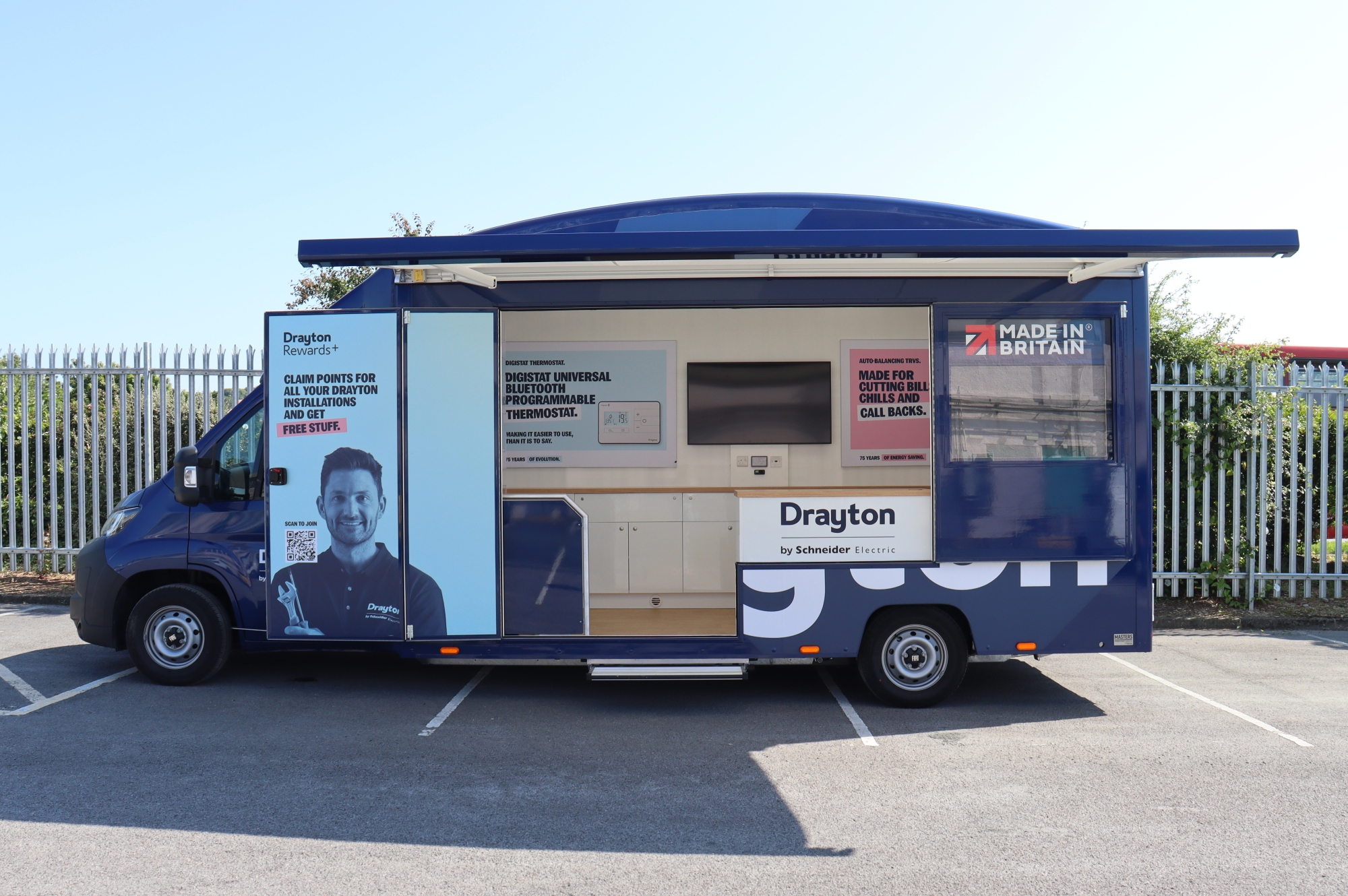 Drayton invests in new training van ahead of “nationwide tour of merchants”