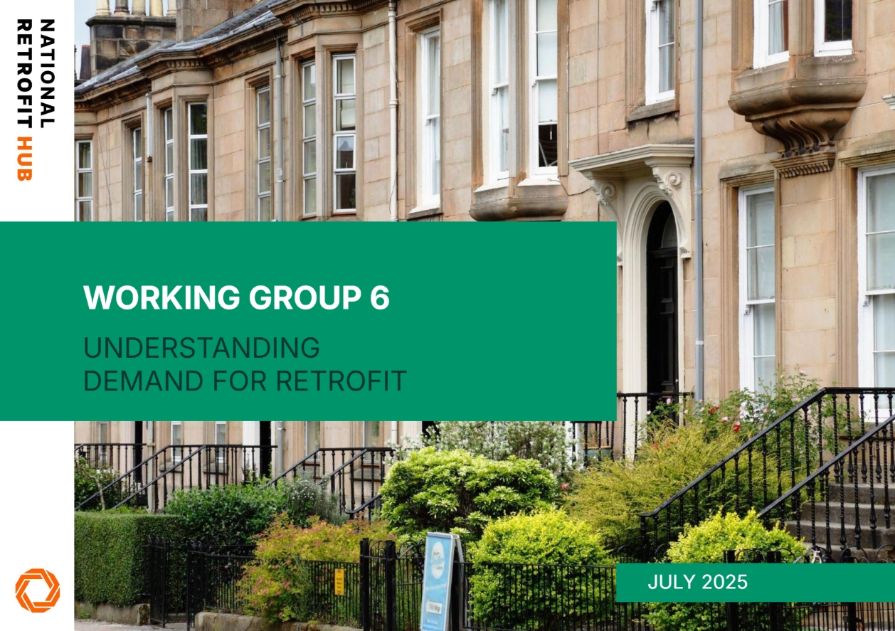National Retrofit Hub report calls for “a fresh approach to driving demand”