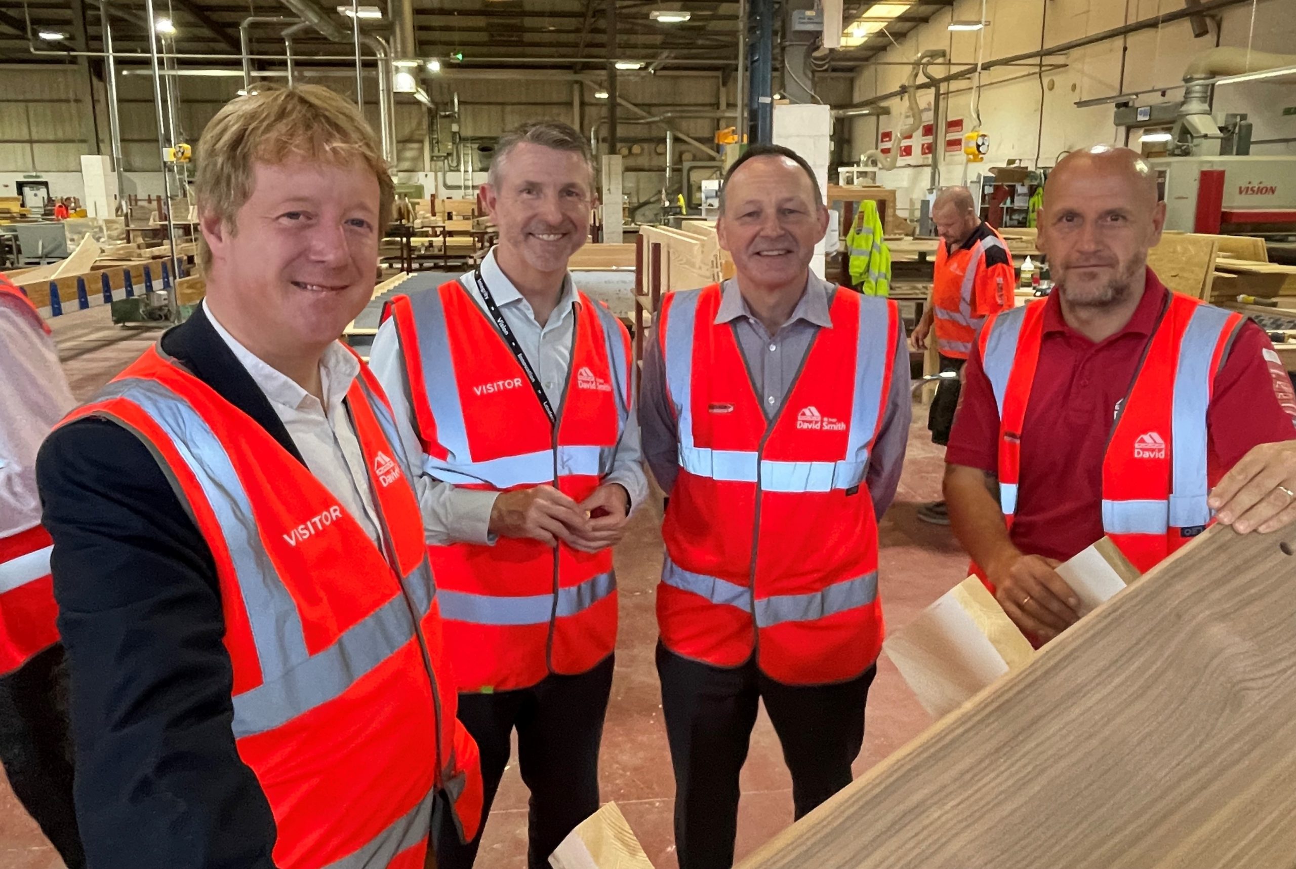 David Smith St Ives showcases timber engineering in BMF-arranged Metro-Mayor in visit