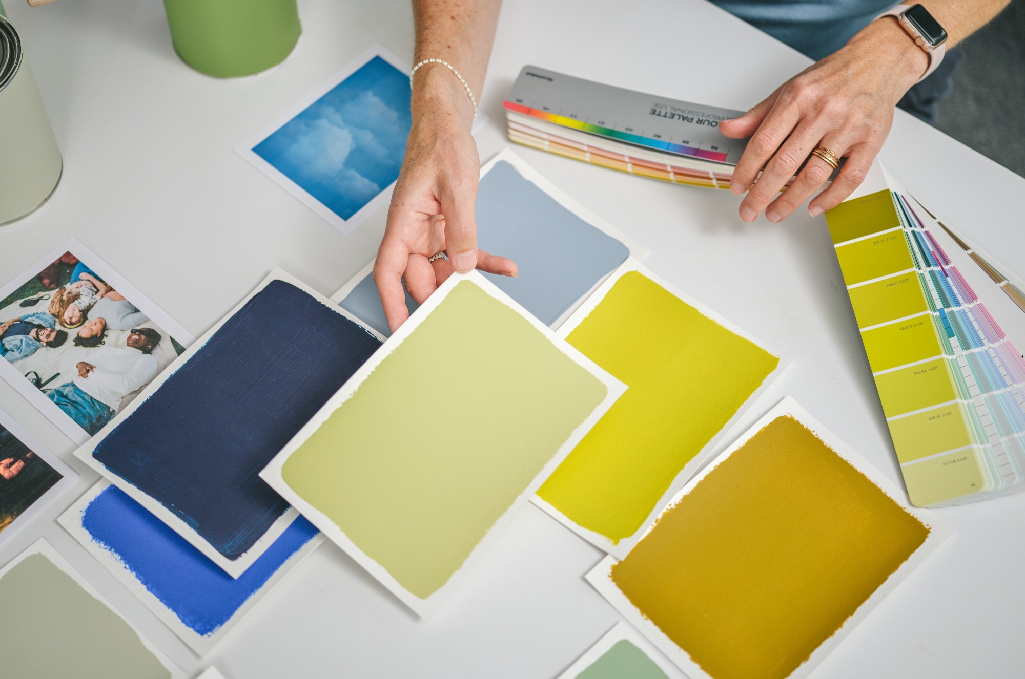 For the first time, Dulux has unveiled three Colours of the Year with the Rhythm of Blues collection based around a trio of signature indigos.