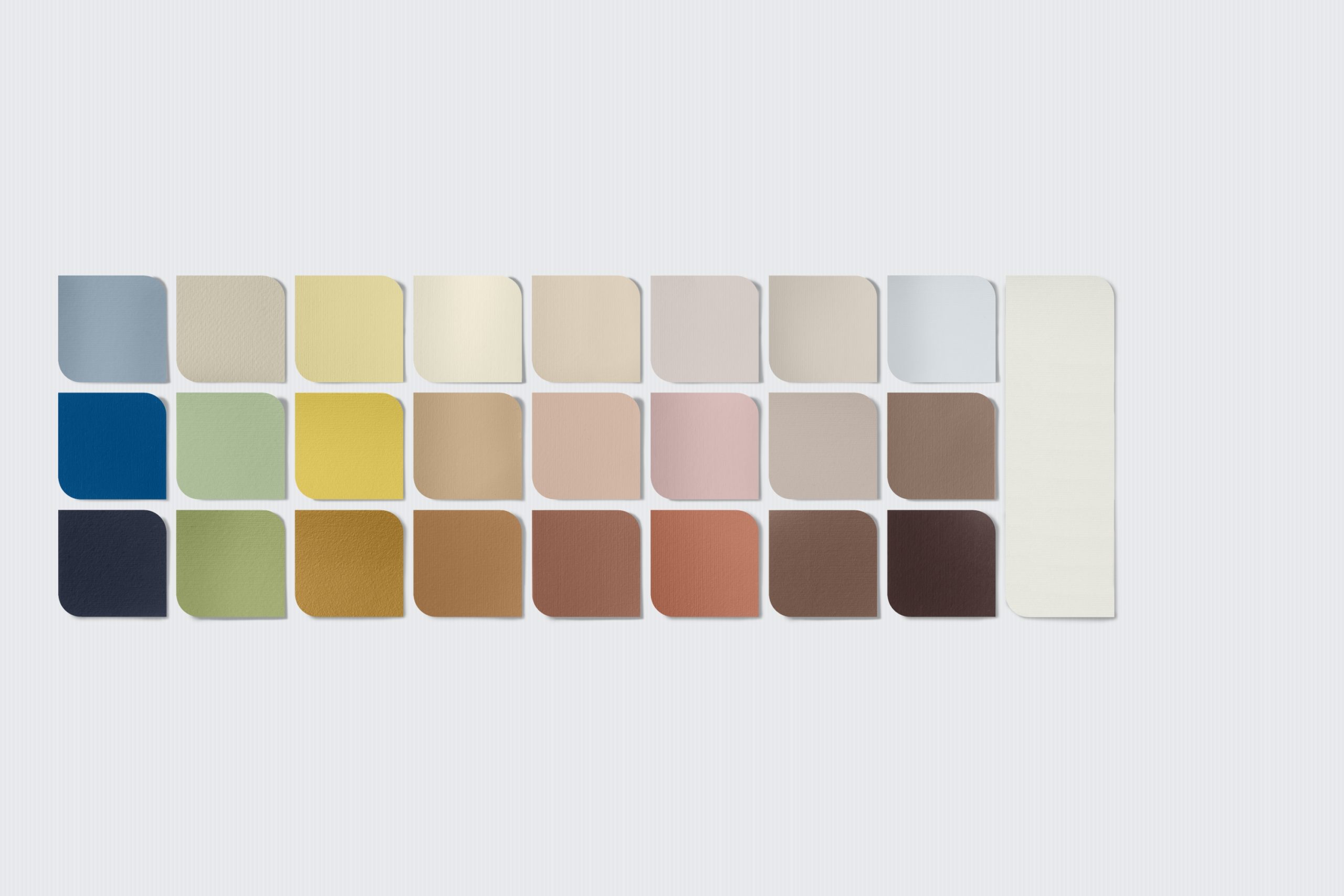 For the first time, Dulux has unveiled three Colours of the Year with the Rhythm of Blues collection based around a trio of signature indigos.