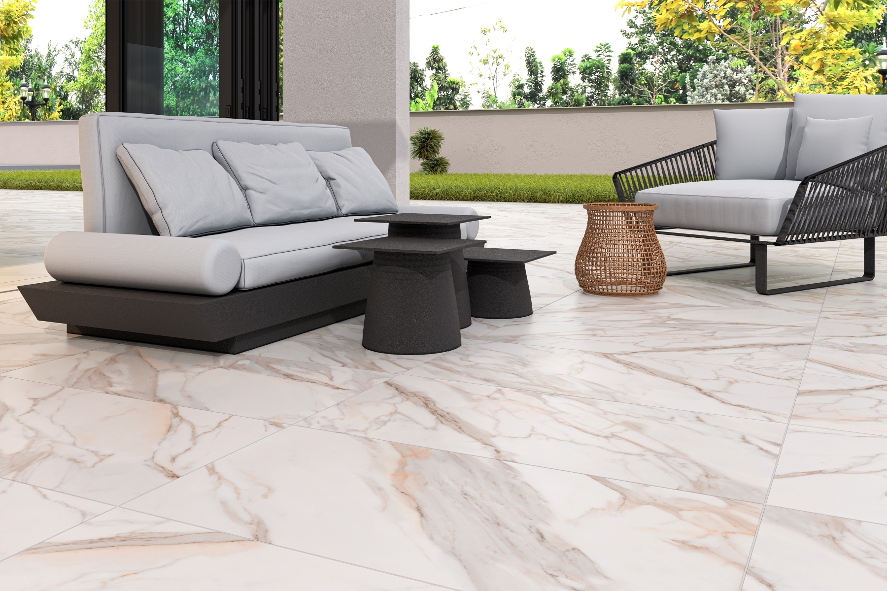 RAK Ceramics considers how porcelain tiles are meeting the demands of modern landscaping