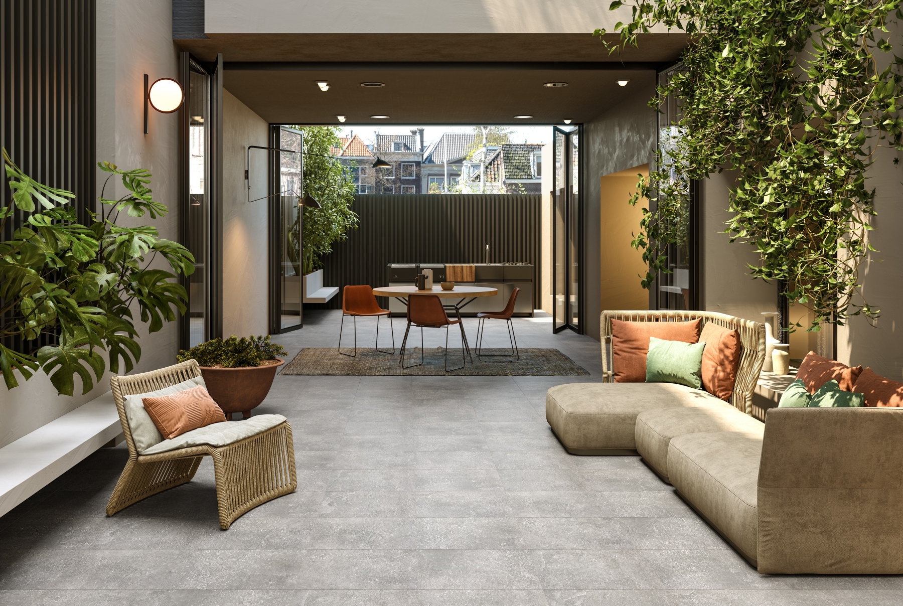 RAK Ceramics considers how porcelain tiles are meeting the demands of modern landscaping