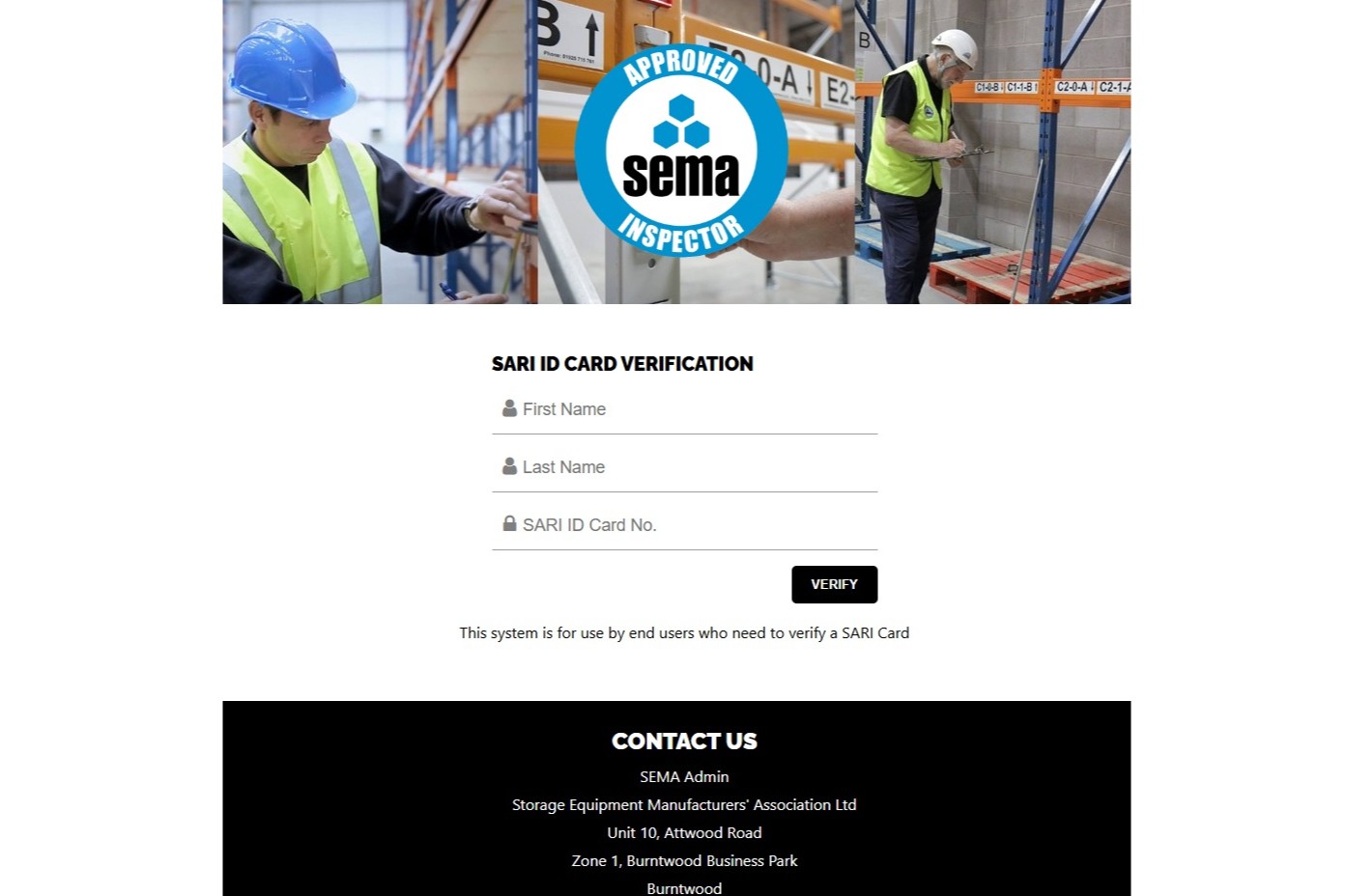 New SARI Verification tool launched by SEMA to “help warehouses stay safe and compliant”