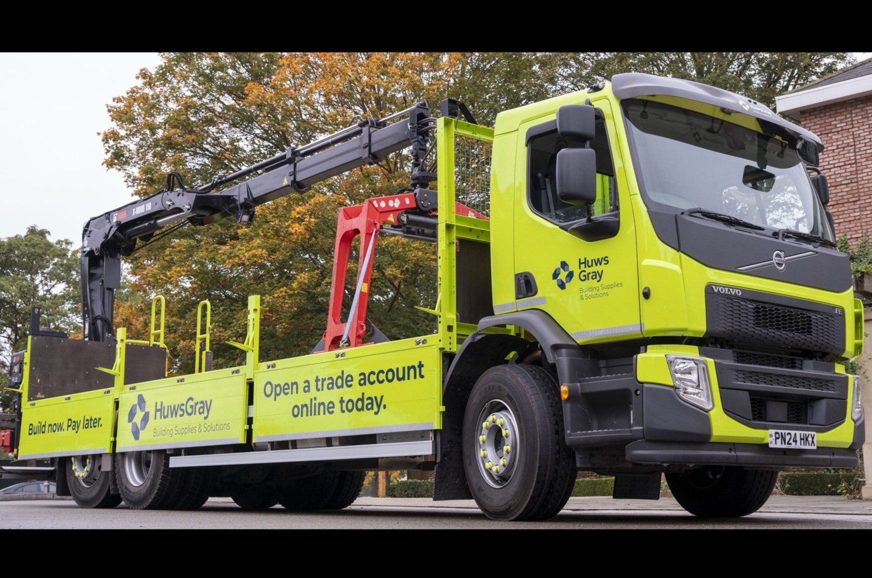 Huws Gray’s new livery hits the road