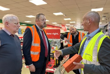 Flood resilience on the agenda as MP congratulates Huws Gray on 35th anniversary