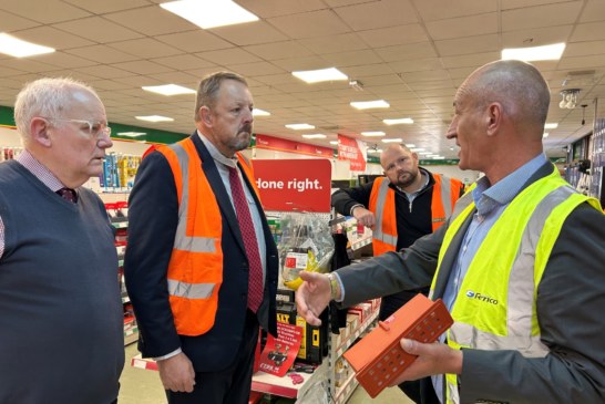 Flood resilience on the agenda as MP congratulates Huws Gray on 35th anniversary