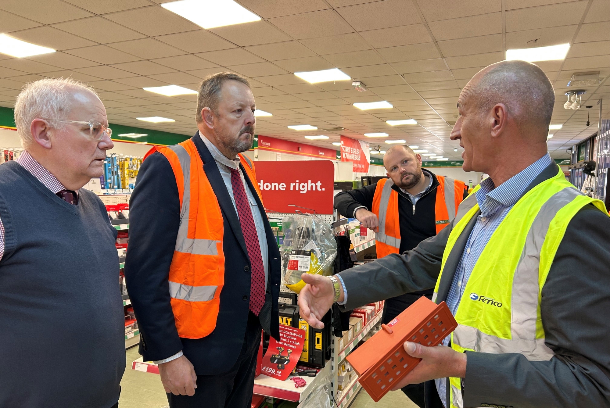 Flood resilience on the agenda as MP congratulates Huws Gray on 35th anniversary