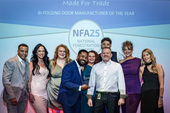 Made for Trade celebrates “consecutive double wins” at the 2025 National Fenestration Awards