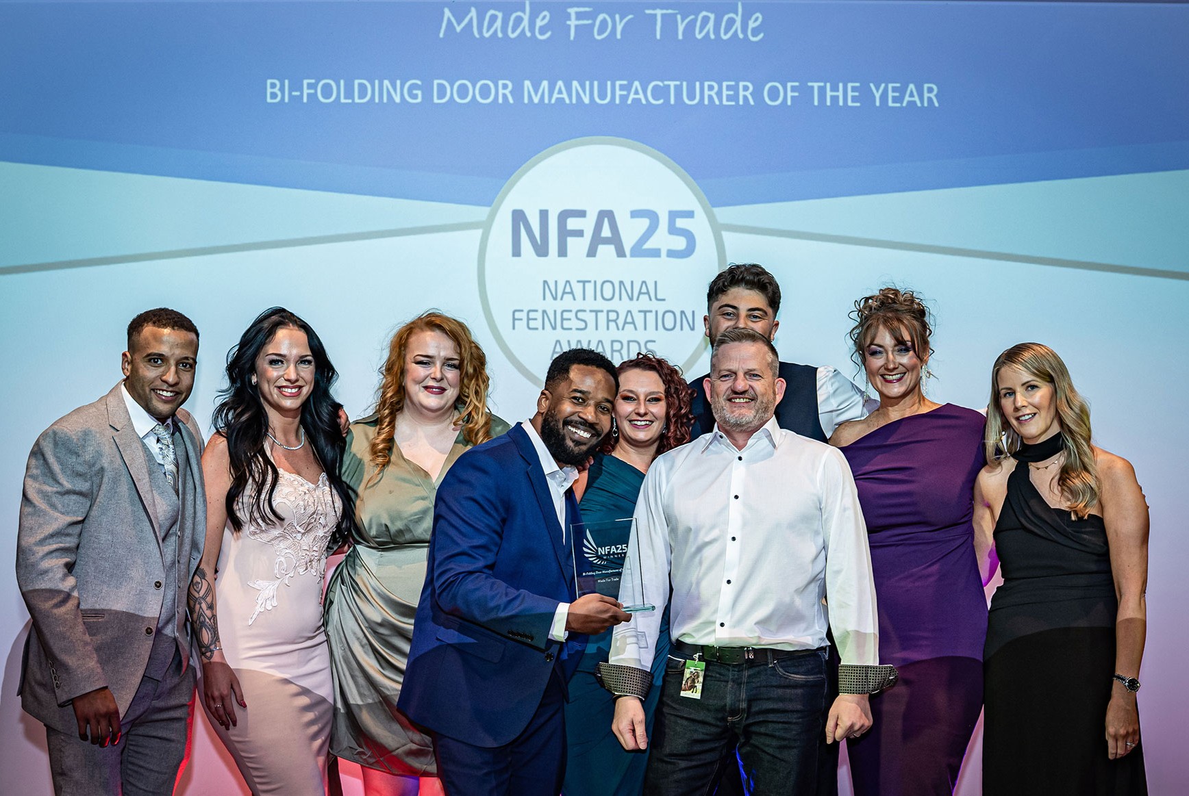 Made for Trade celebrates “consecutive double wins” at the 2025 National Fenestration Awards