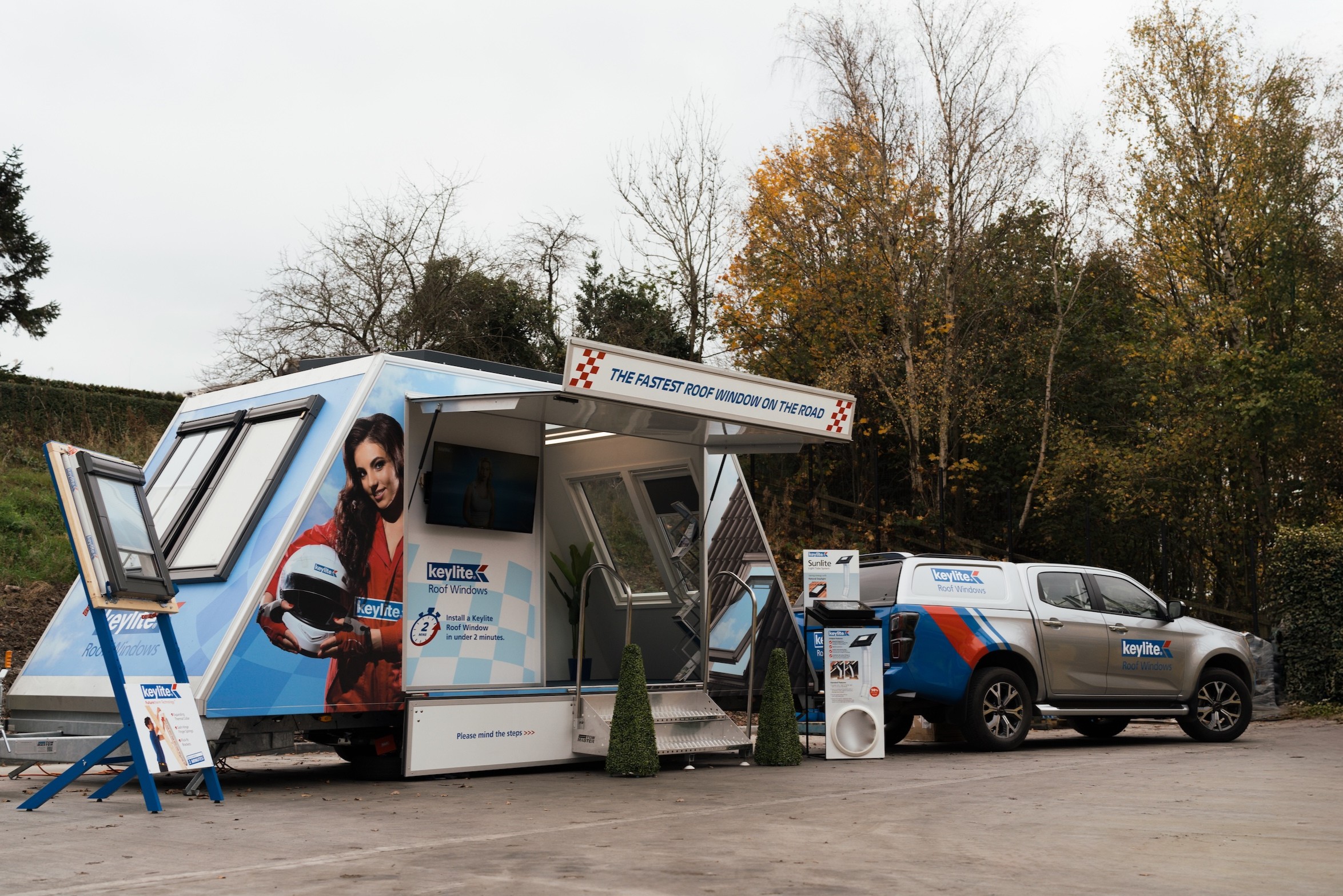 Keylite continues ‘The Fastest Roof Window on the Road’ campaign