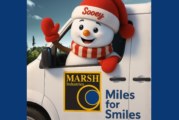 Sooey is back and on a mission for Marsh Industries this Christmas!