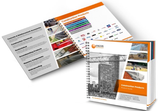 Encon Construction Products launches updated Product Guide