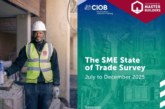 FMB and CIOB report highlights sustained challenges for SME builders