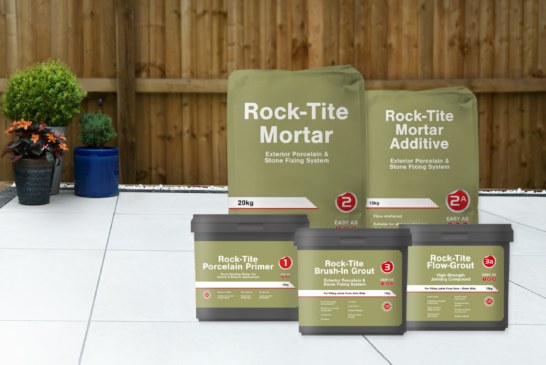 Rock-Tite relaunch capitalises on external porcelain and stone trends