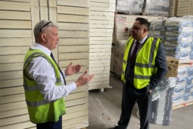 Joseph Parr Broomfields marks ten years in Bradford with local MP visit