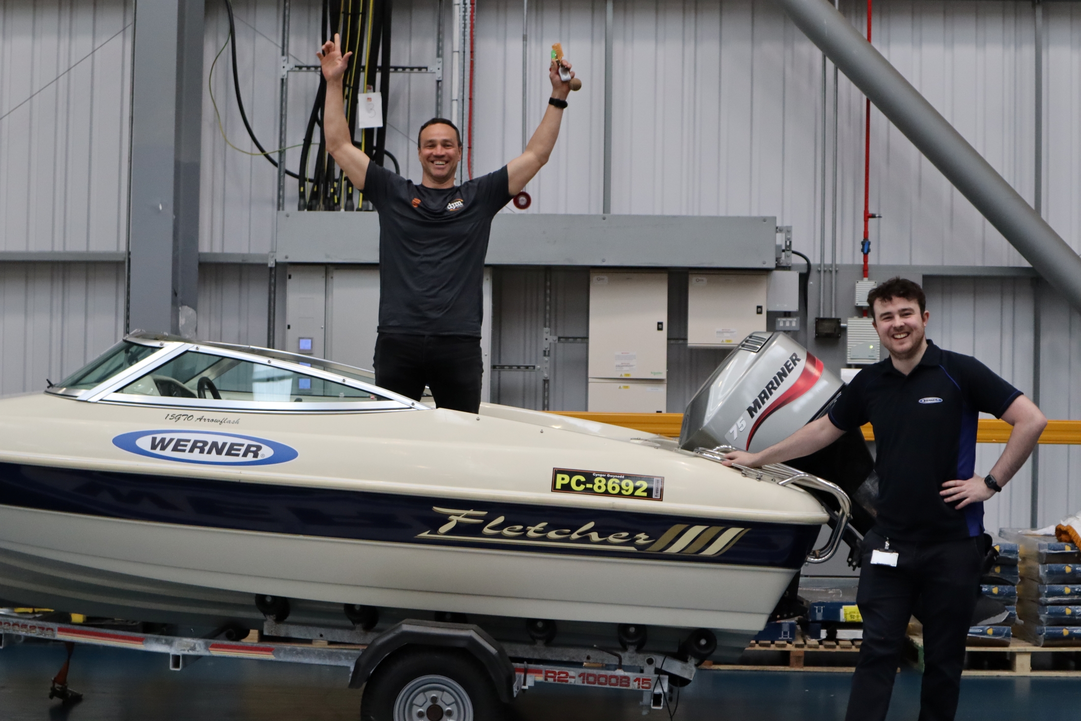 A little bit of Bully with Werner NMBS exhibition speedboat giveaway