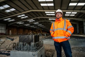 Construction has begun on wienerberger’s fully electric tunnel kiln for clay roof tiles at its Broomfleet site in East Yorkshire.