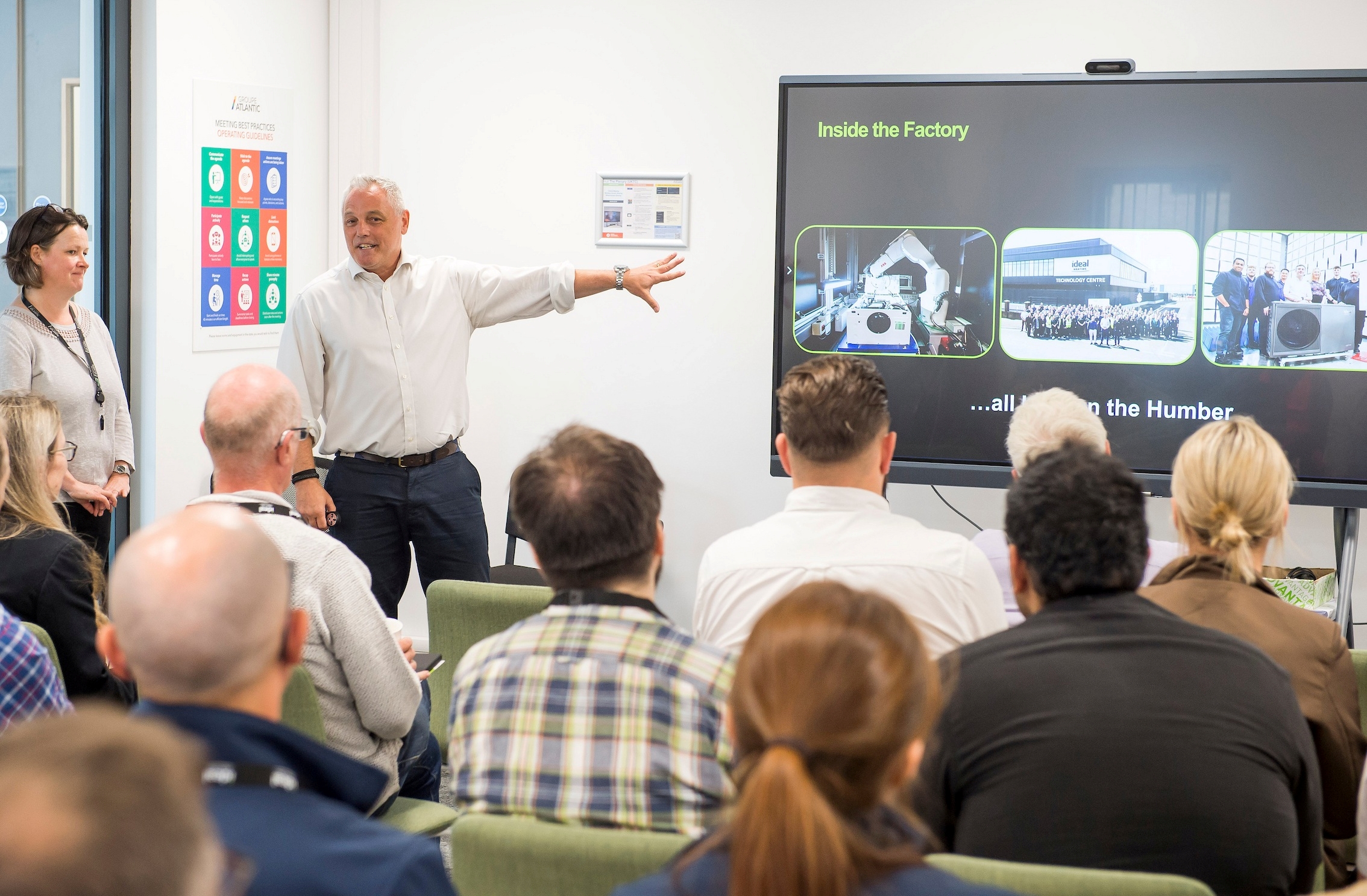 Ideal showcases “the present and future of heating”
